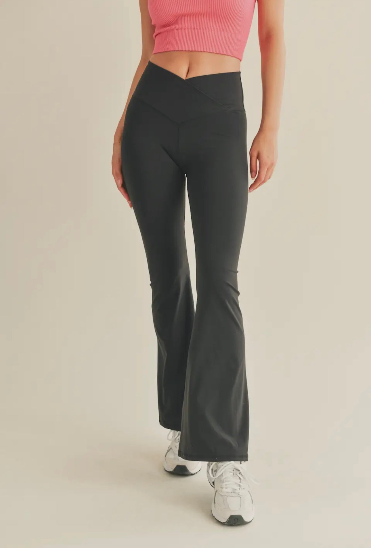 Crossover Flare Pants